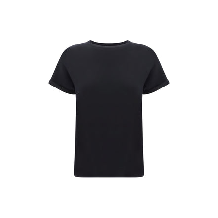 Tricou negru Brunello Cucinelli