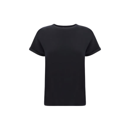 Tricou negru Brunello Cucinelli
