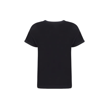 Tricou negru Brunello Cucinelli