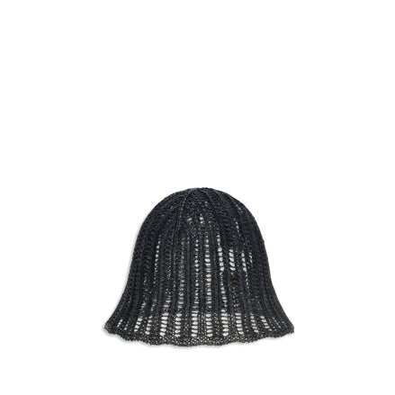 Pălărie bucket Brunello Cucinelli neagră din poliamidă