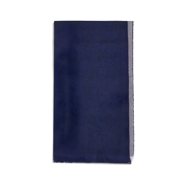 Brunello Cucinelli Blue Cashmere Scarf