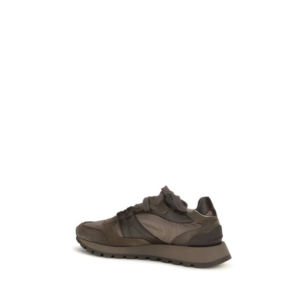Brunello Cucinelli Brown Athletic Sneakers