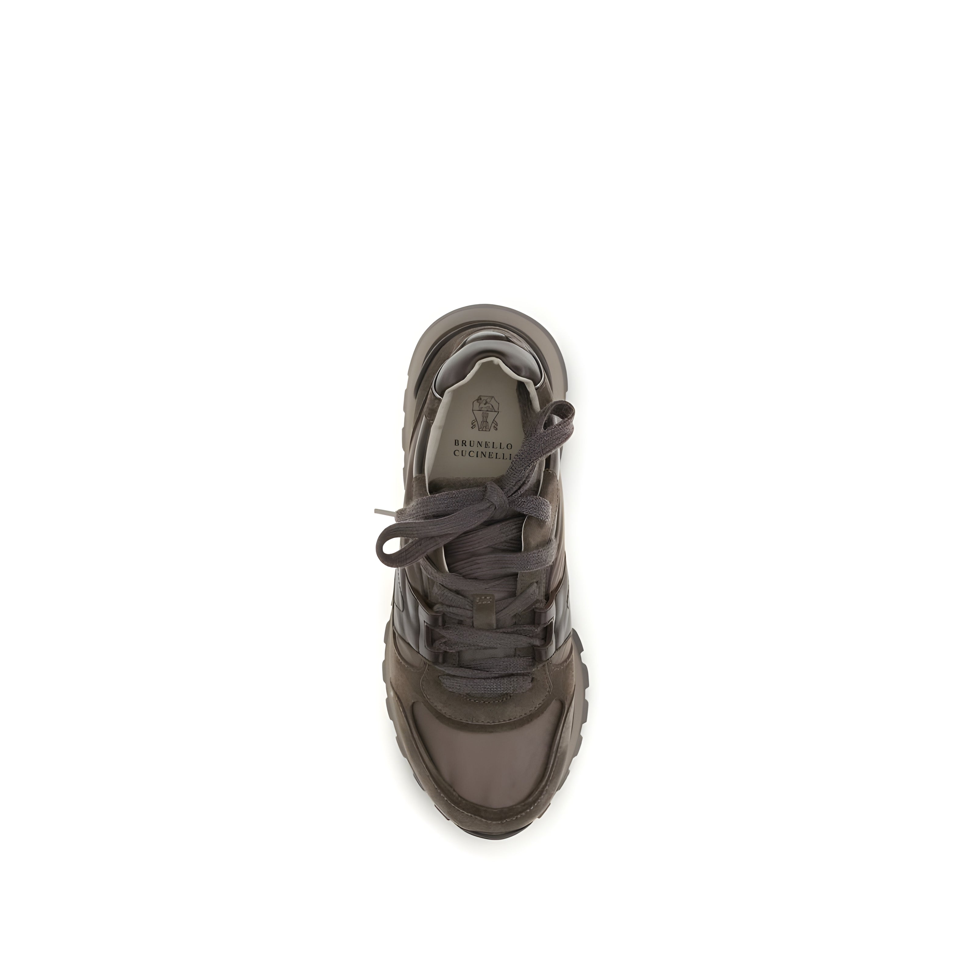 Brunello Cucinelli Brown Athletic Sneakers