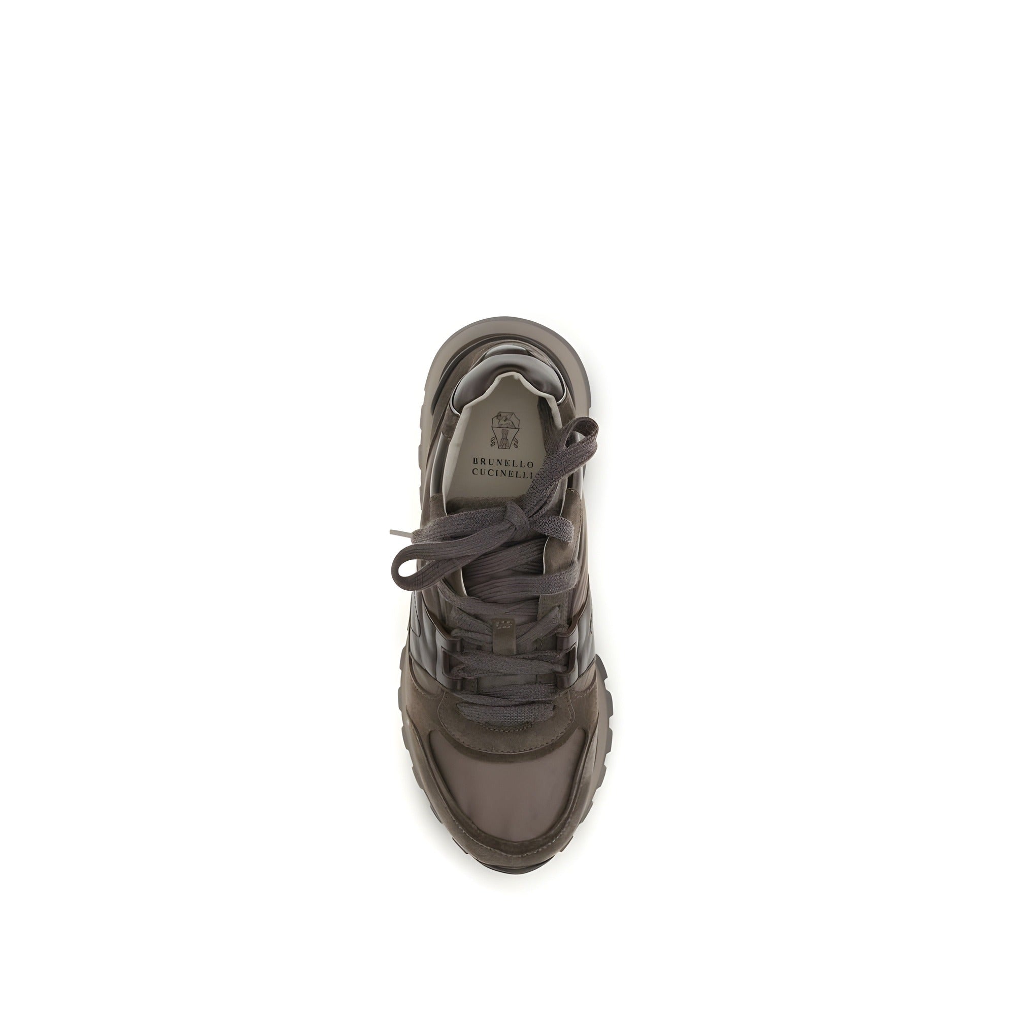 Brunello Cucinelli Brown Athletic Sneakers