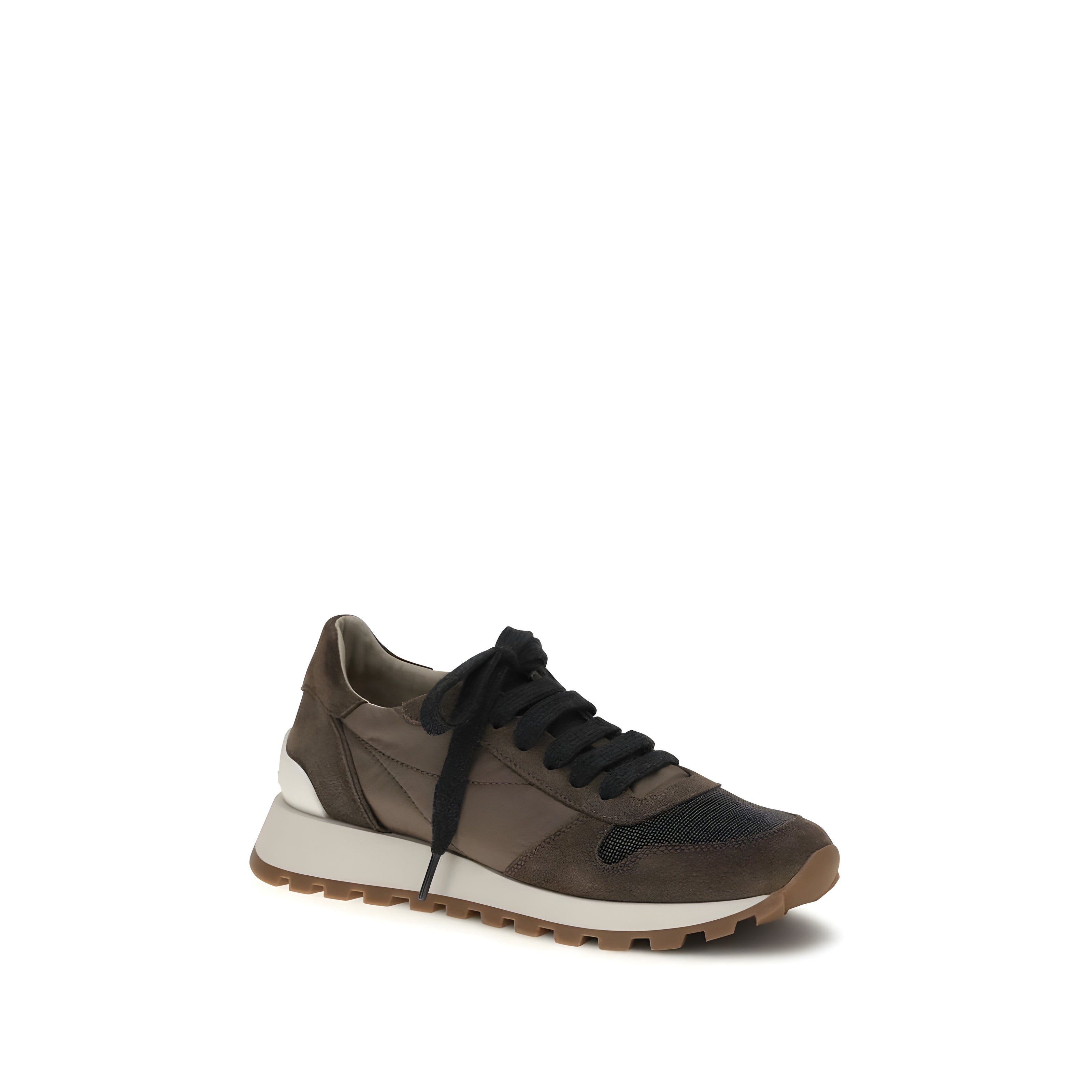 Brunello Cucinelli Brown Active Athletic Sneakers