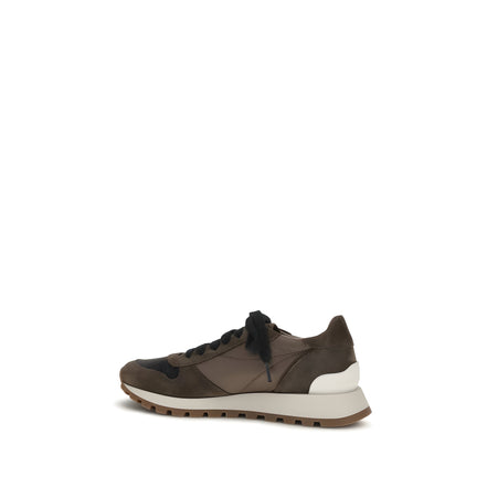 Brunello Cucinelli Brown Active Athletic Sneakers