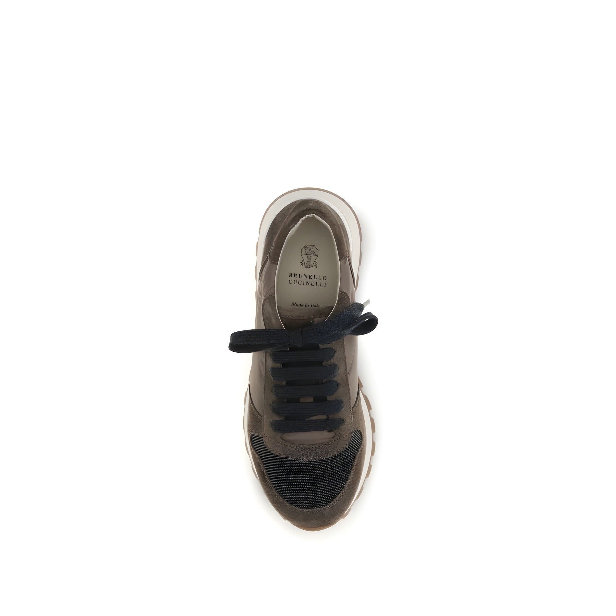 Brunello Cucinelli Brown Active Athletic Sneakers