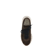 Brunello Cucinelli Brown Athletic Sneakers
