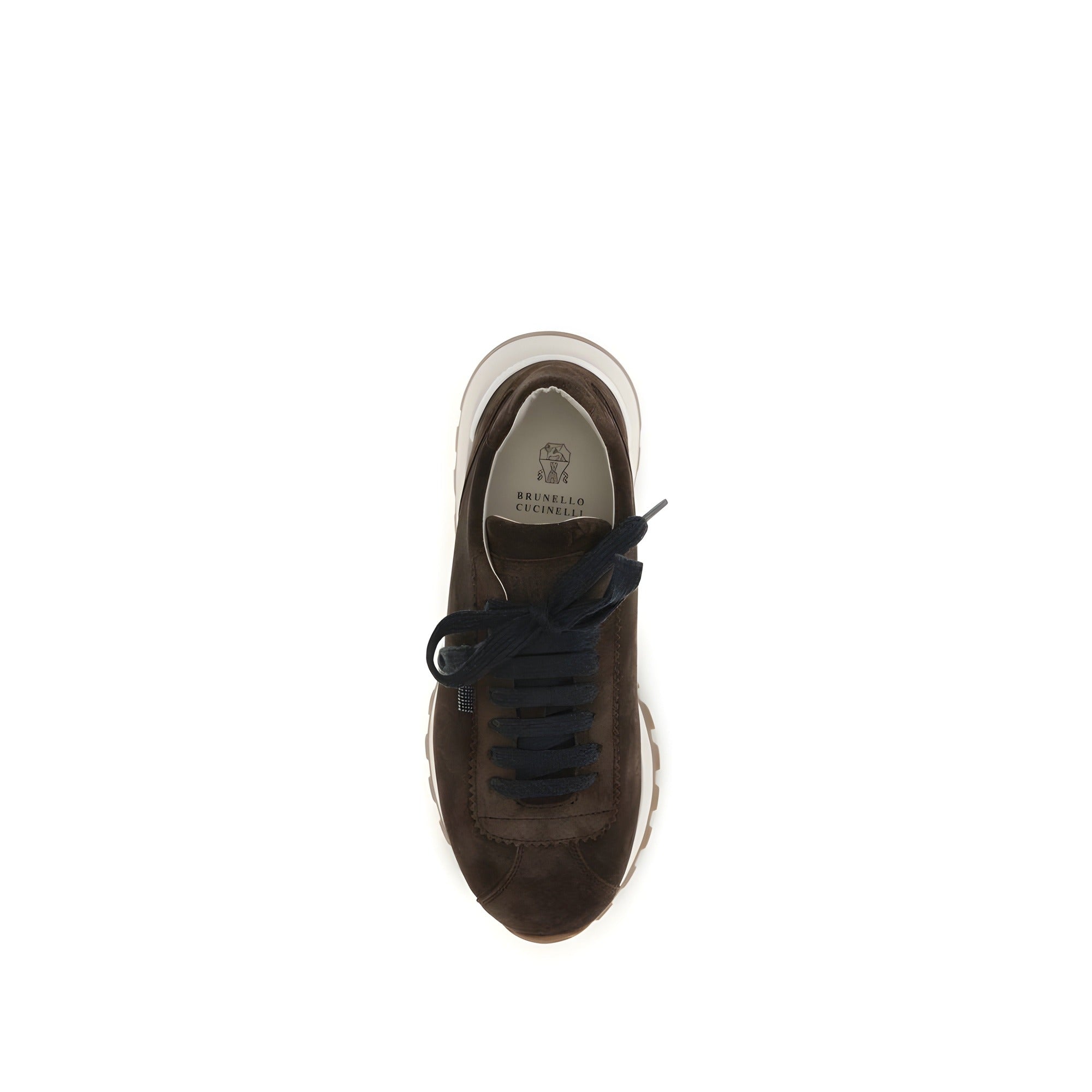 Brunello Cucinelli Brown Athletic Sneakers