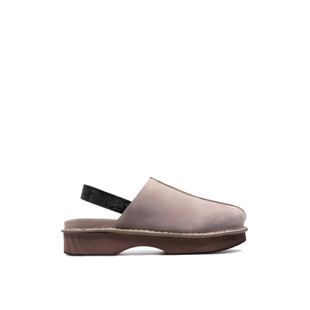 Brunello Cucinelli Brown Leather Mules
