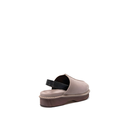 Brunello Cucinelli Papuci Maro din Piele
