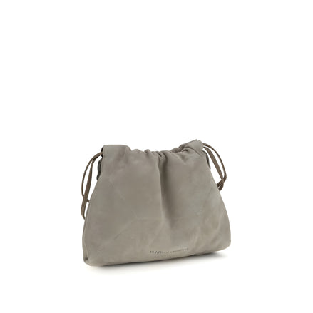 Brunello Cucinelli Grey Clutch Bag