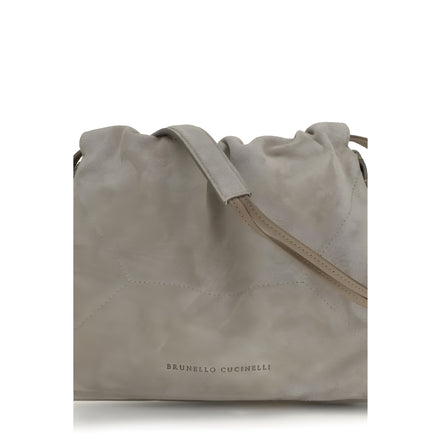 Brunello Cucinelli Grey Clutch Bag