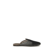 Brunello Cucinelli Grey Mules