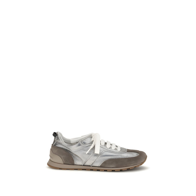 Sneakerși atletici multicolori Brunello Cucinelli