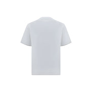 Brunello Cucinelli Tricou Alb din Bumbac