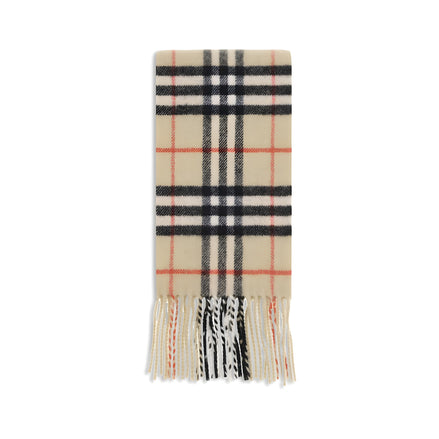 Eșarfă din cașmir bej Burberry