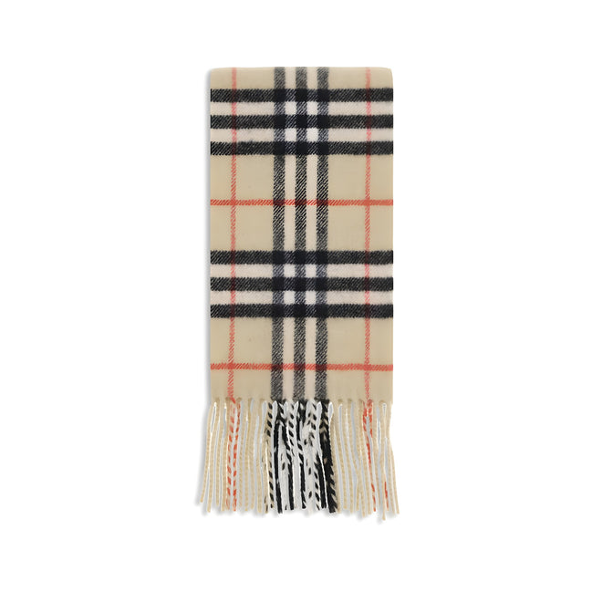 Eșarfă Burberry bej din cashmere
