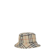 Pălărie tip șapcă pescărească din bumbac bej Burberry