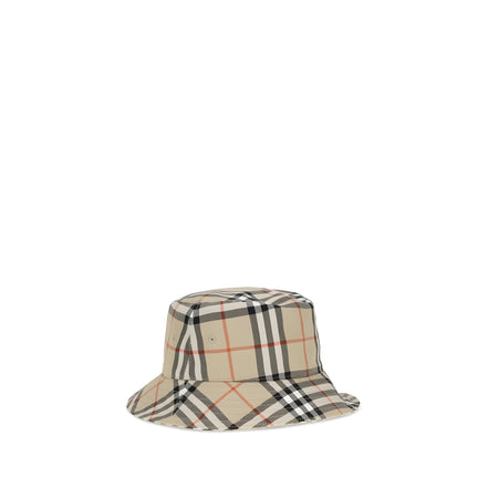 Pălărie tip șapcă pescărească din bumbac bej Burberry