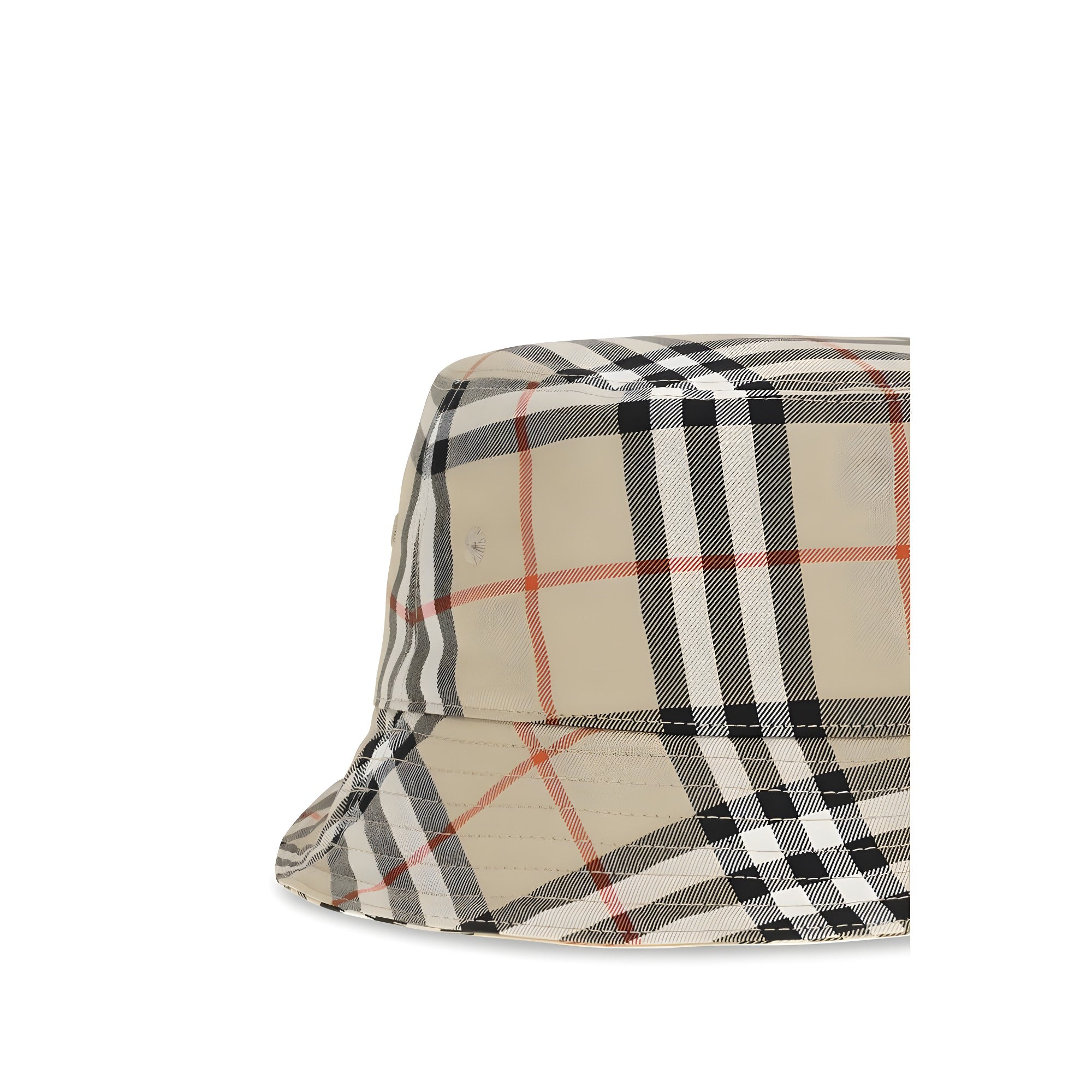 Pălărie tip șapcă pescărească din bumbac bej Burberry