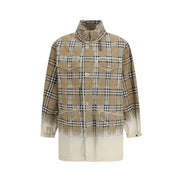 Burberry Beige Cotton Parka