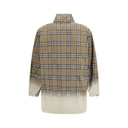 Burberry Beige Cotton Parka