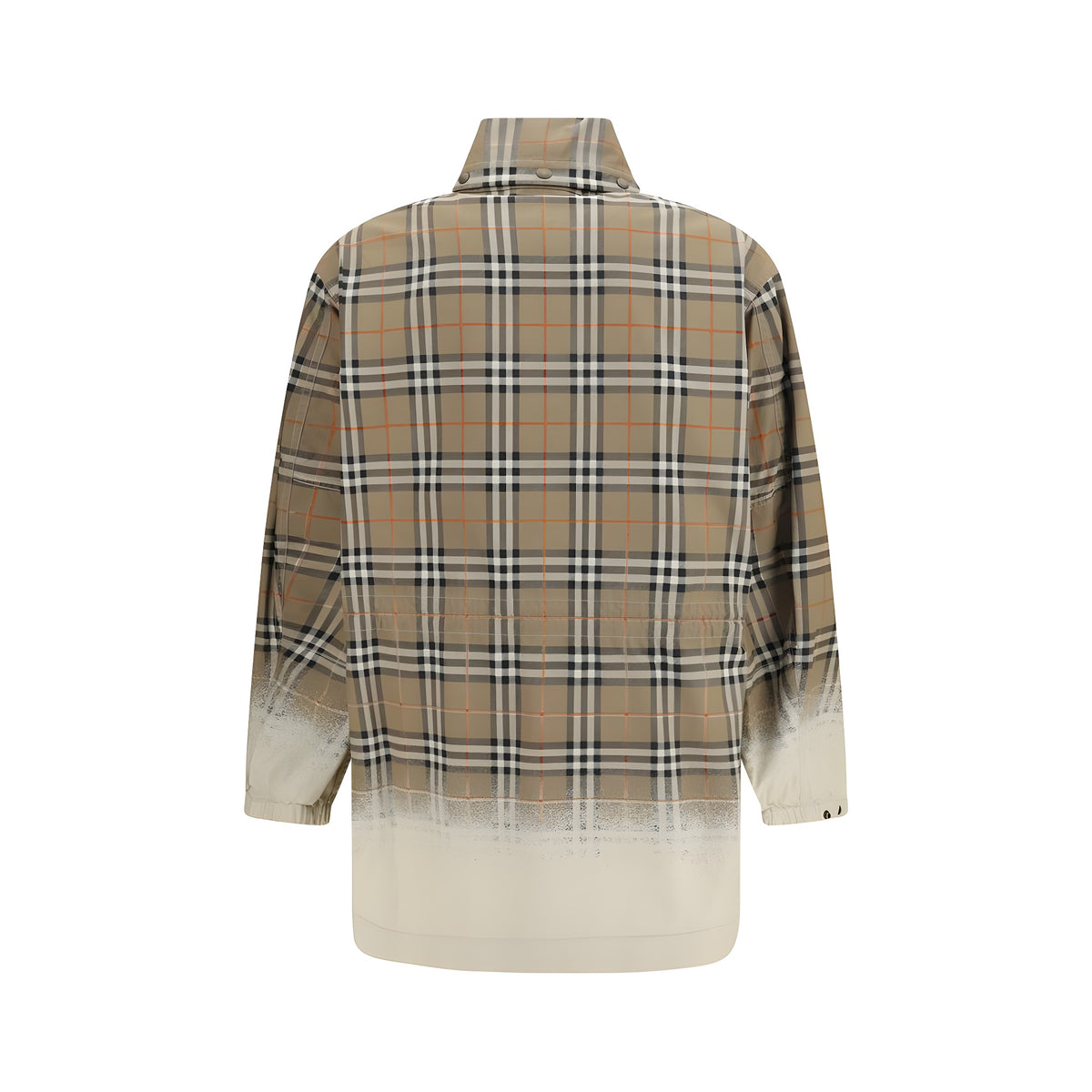 Burberry Beige Cotton Parka