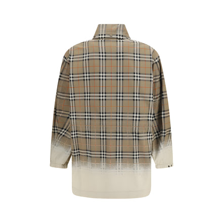 Burberry Beige Cotton Parka