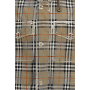 Burberry Beige Cotton Parka