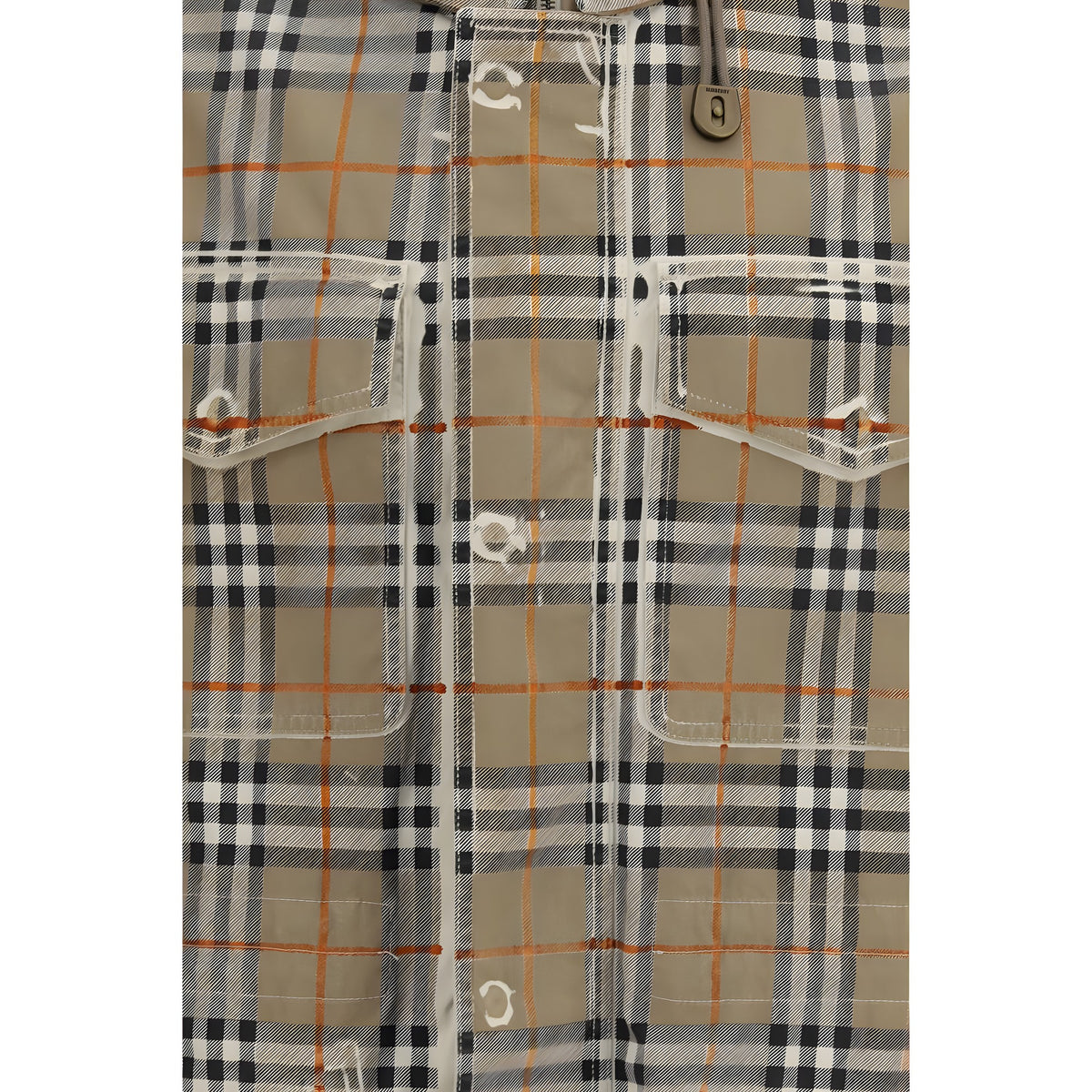 Burberry Beige Cotton Parka