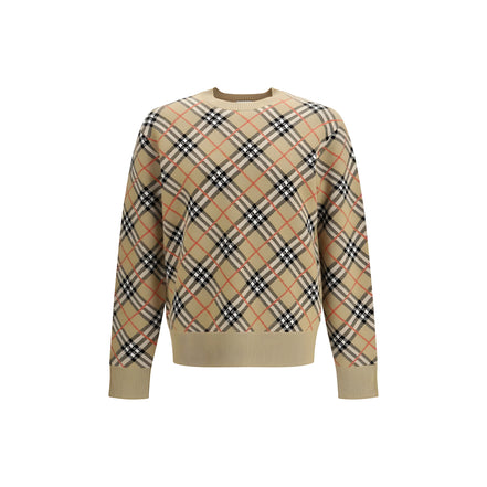 Burberry Beige Cotton Sweatshirt