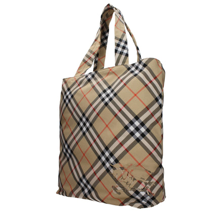 Geantă de umăr Burberry din material textil bej