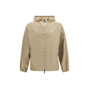 Burberry Beige Nylon Shell Jacket