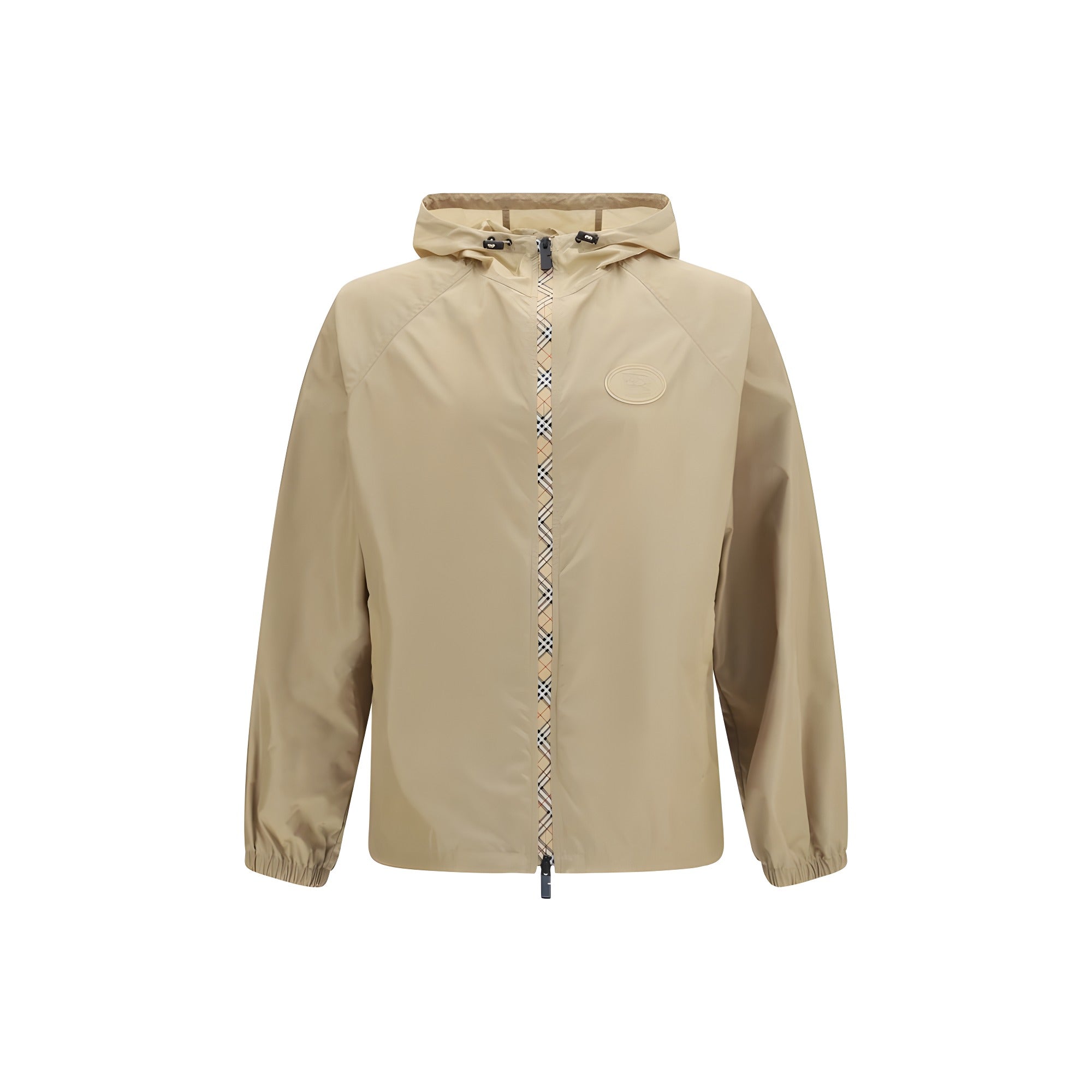 Burberry Beige Nylon Shell Jacket