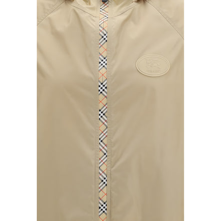 Burberry Beige Nylon Shell Jacket