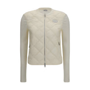 Cardigan Burberry bej din poliamidă