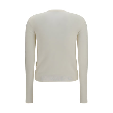 Cardigan Burberry bej din poliamidă
