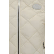 Cardigan Burberry bej din poliamidă
