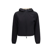 Jachetă lungă Burberry bej din poliester
