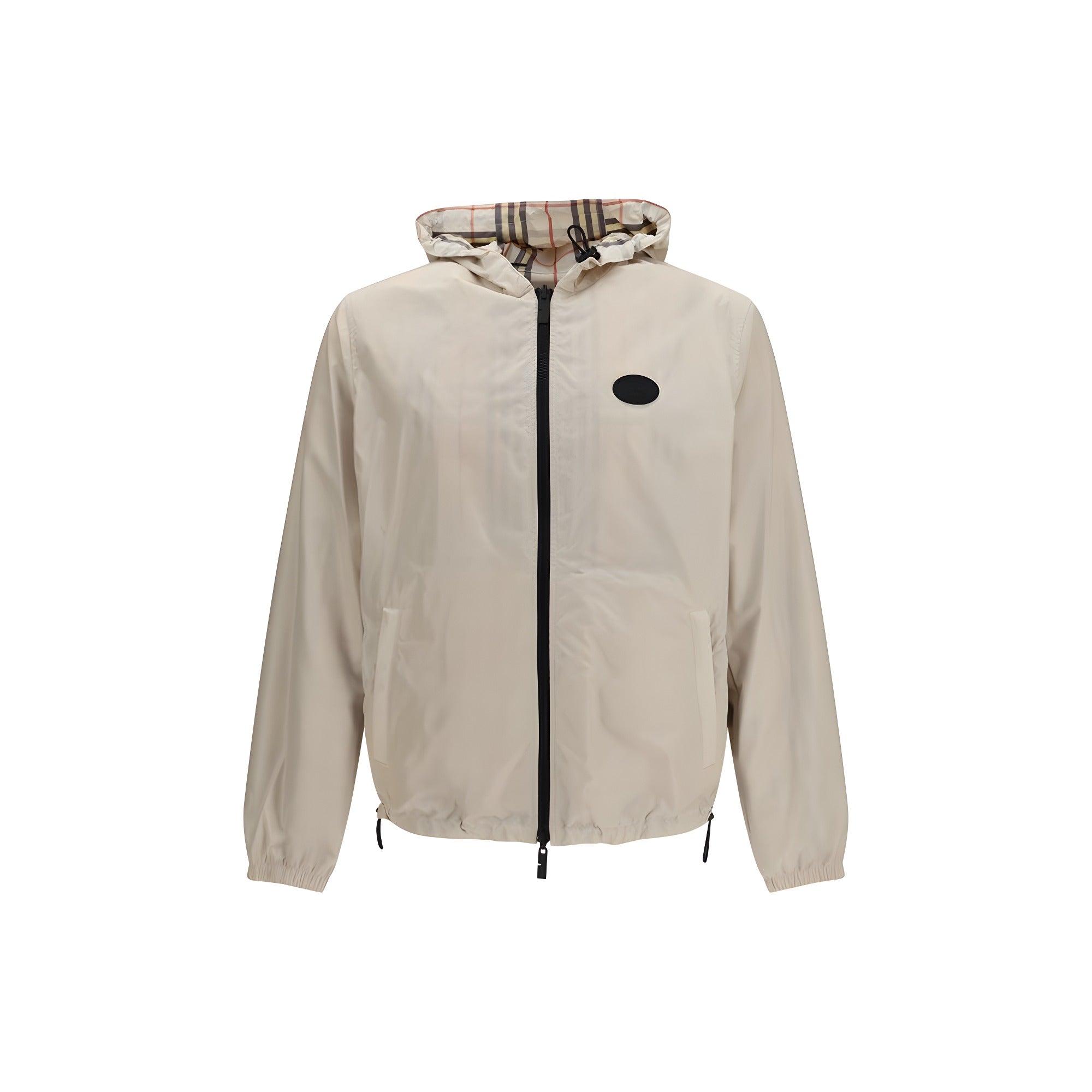Burberry Beige Polyester Shell Jacket