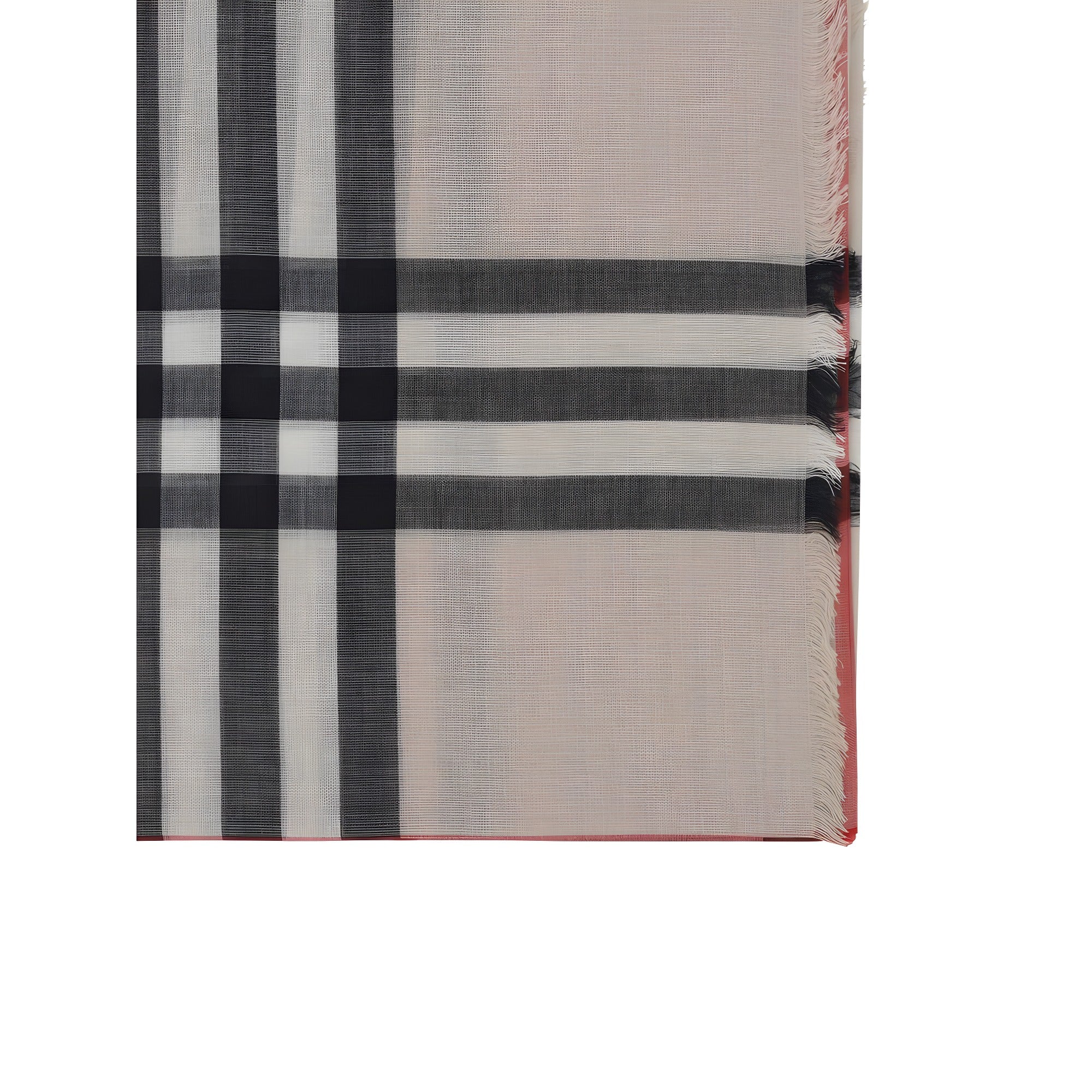 Burberry Beige Silk Blend Scarf