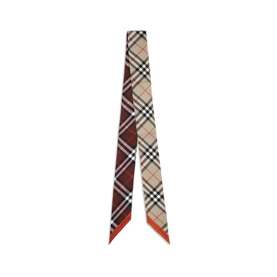 Eșarfă Burberry bej din mătase
