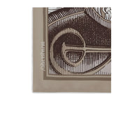 Burberry Beige Silk Scarf