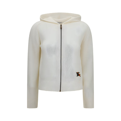 Burberry Beige Wool Hoodie