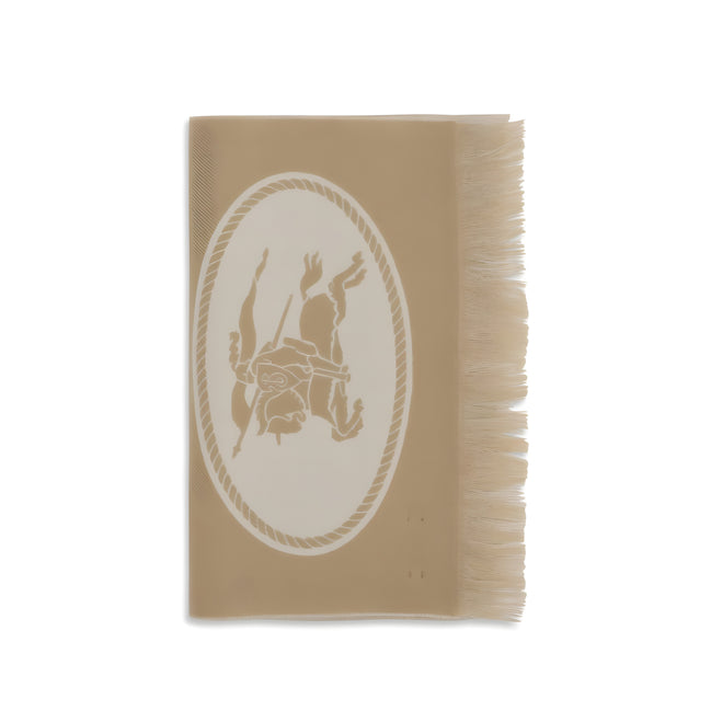 Burberry Beige Wool Scarf