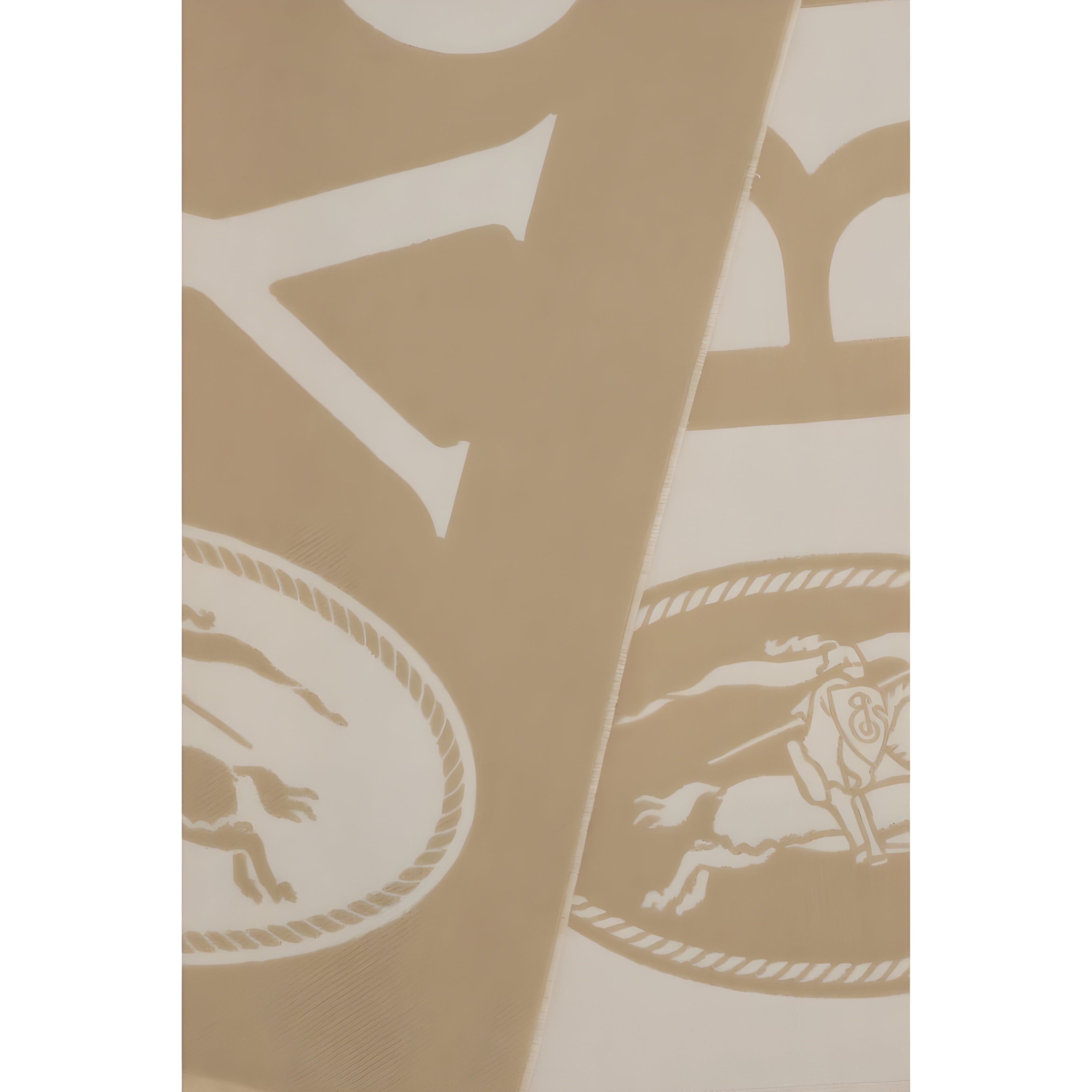 Burberry Beige Wool Scarf