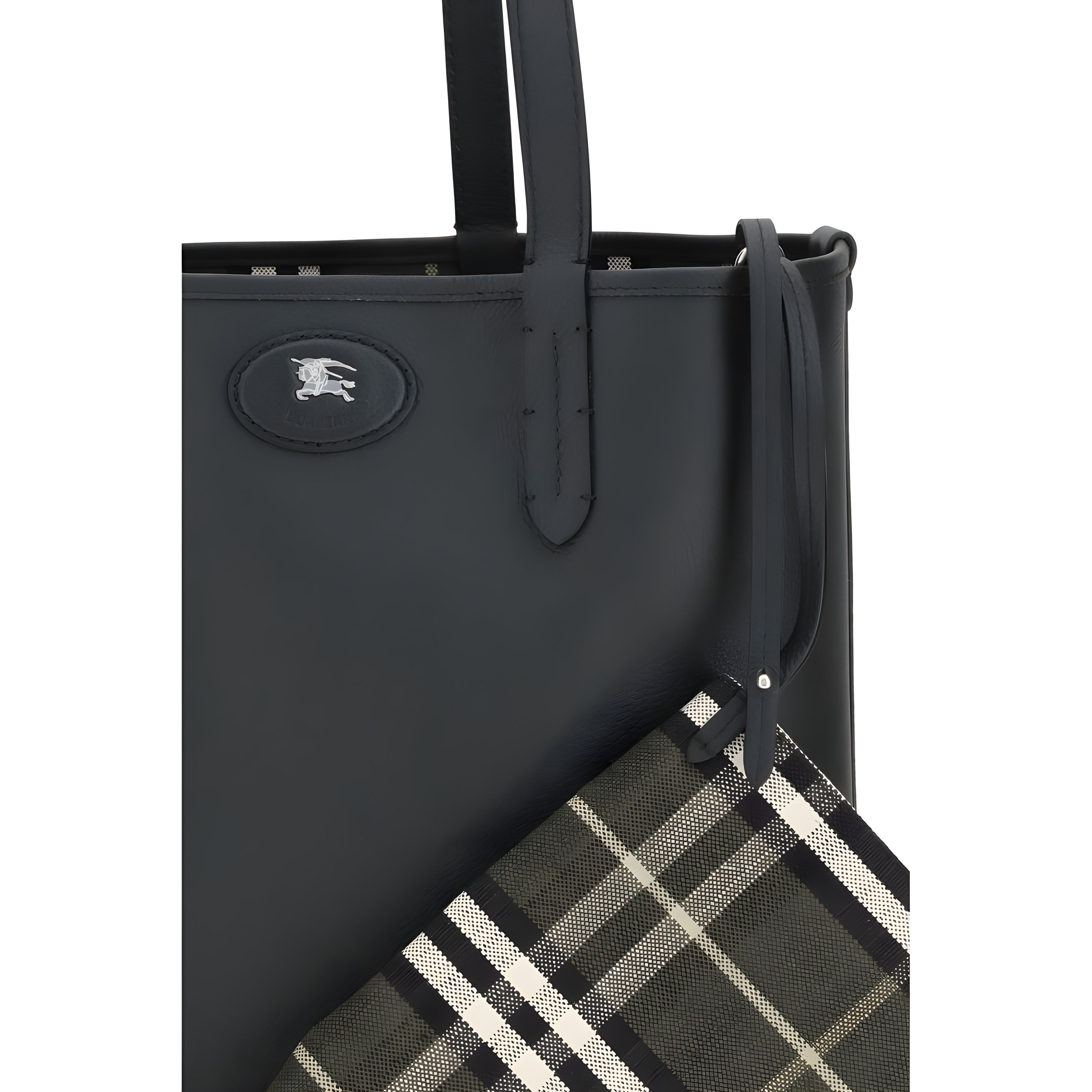 Geantă de umăr neagră Burberry
