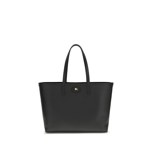 Burberry Black Calf Leather Shoulder Bag