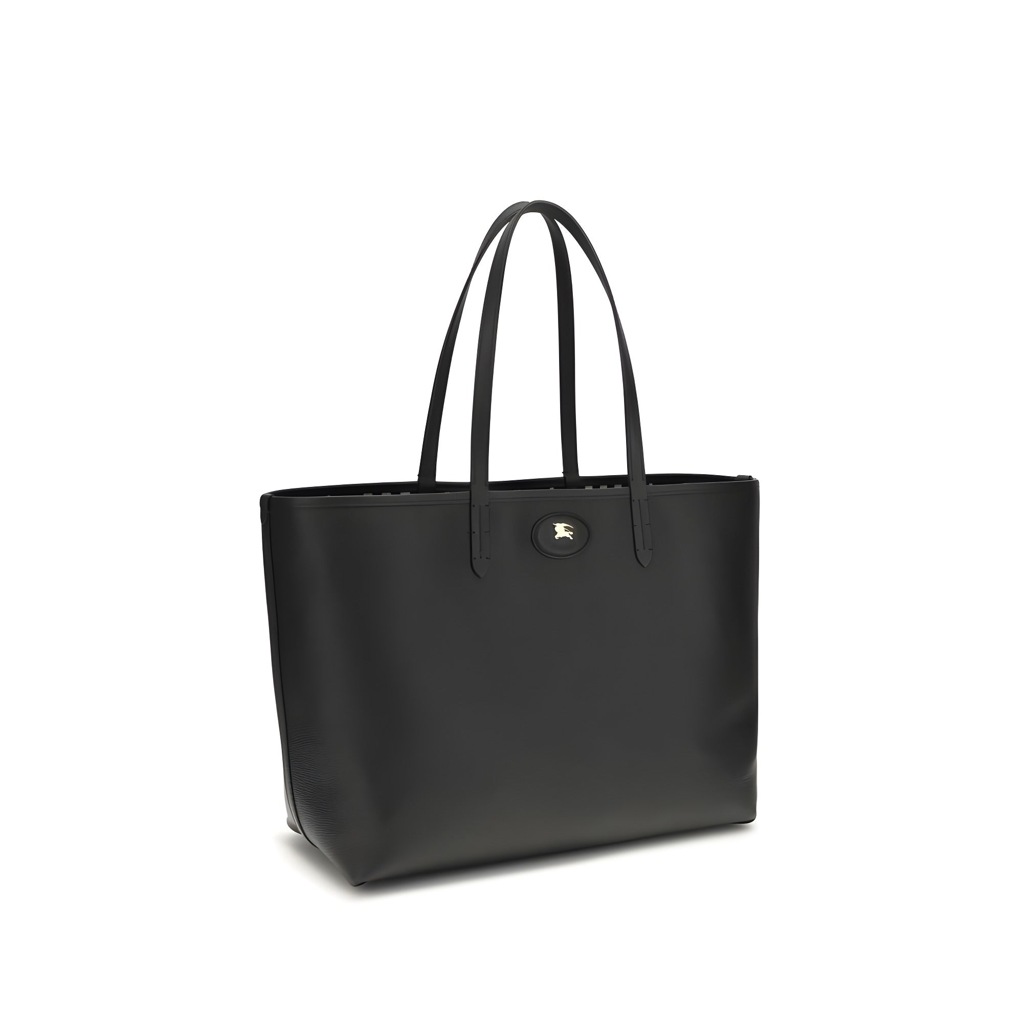 Burberry Black Calf Leather Shoulder Bag